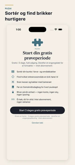 PuzAI skærmbillede