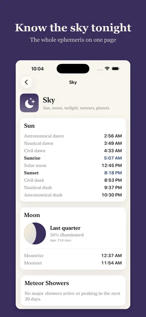 Bearing — Feldalmanach Screenshot