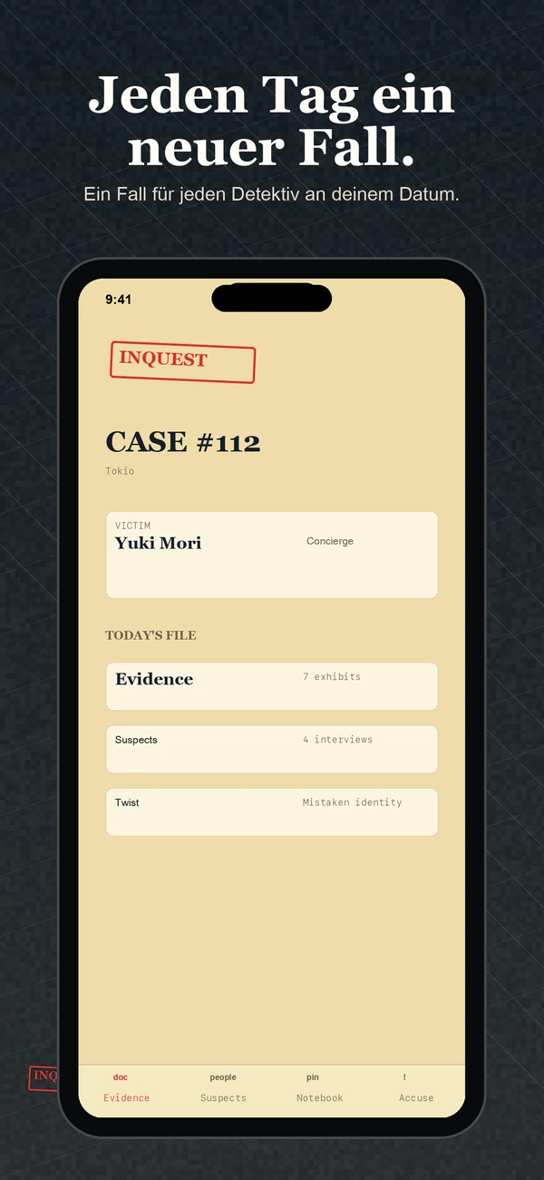 Inquest Screenshot