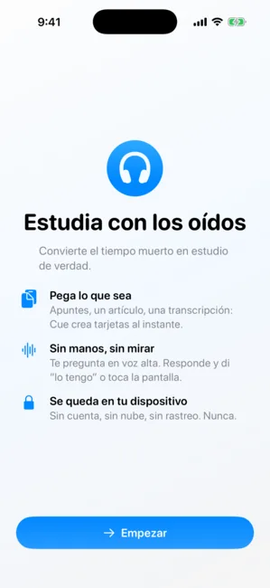 Cue captura de pantalla