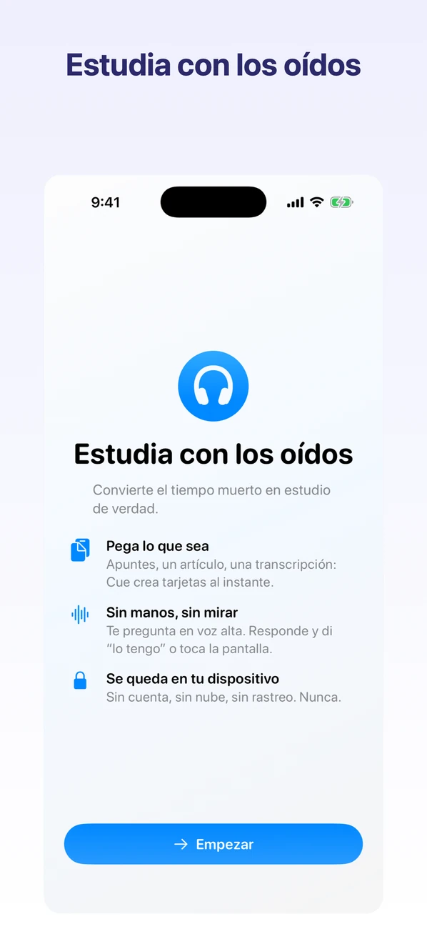 Cue captura de pantalla