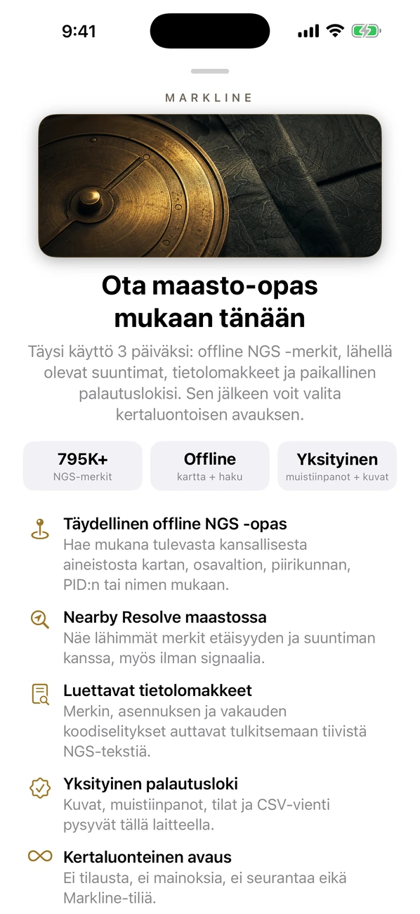 Markline kuvakaappaus