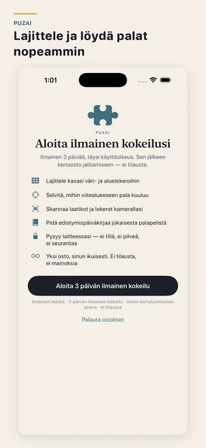 PuzAI kuvakaappaus