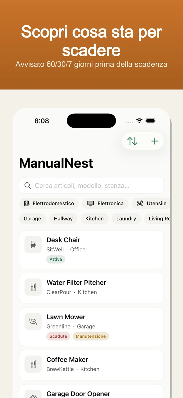 ManualNest screenshot
