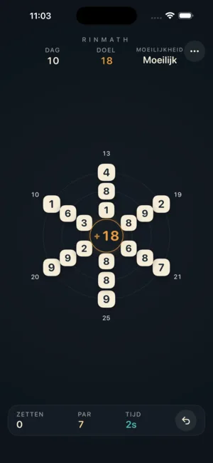 Rinmath schermafbeelding