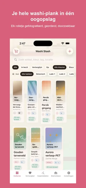 Washi Stash schermafbeelding