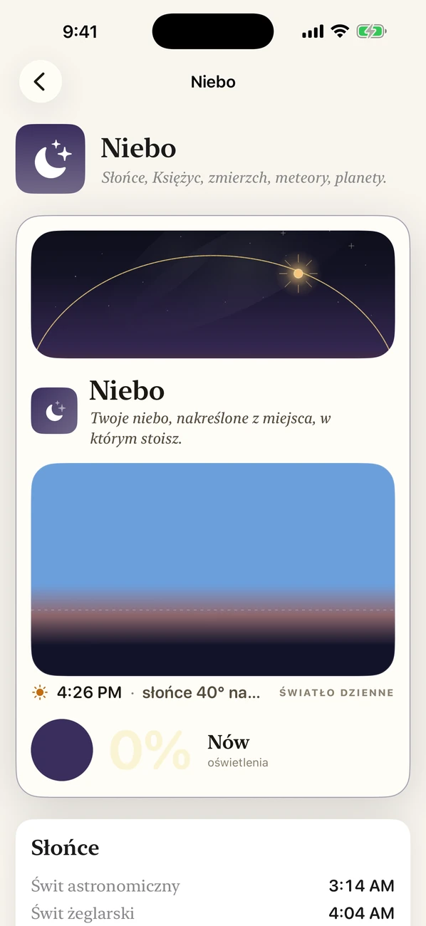 Bearing — Almanach terenowy zrzut ekranu