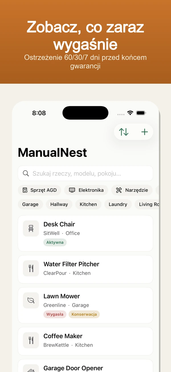 ManualNest zrzut ekranu