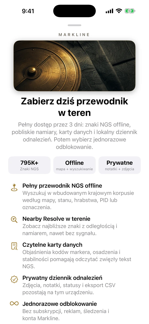Markline zrzut ekranu