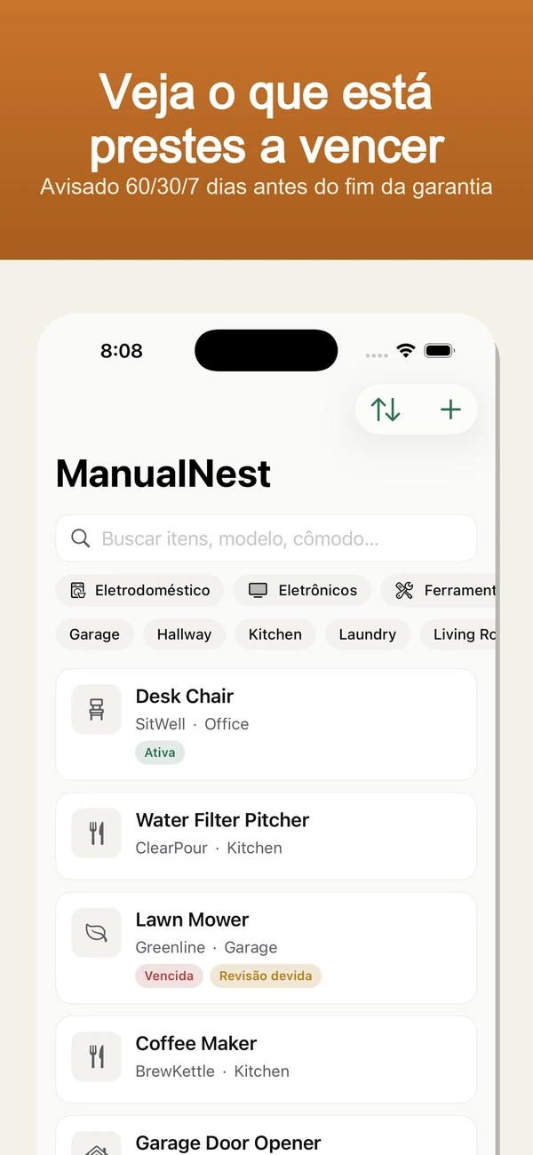 ManualNest captura de tela