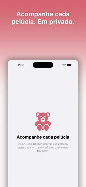Plush Bean Tracker captura de tela