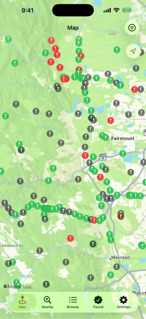 Markline skärmbild