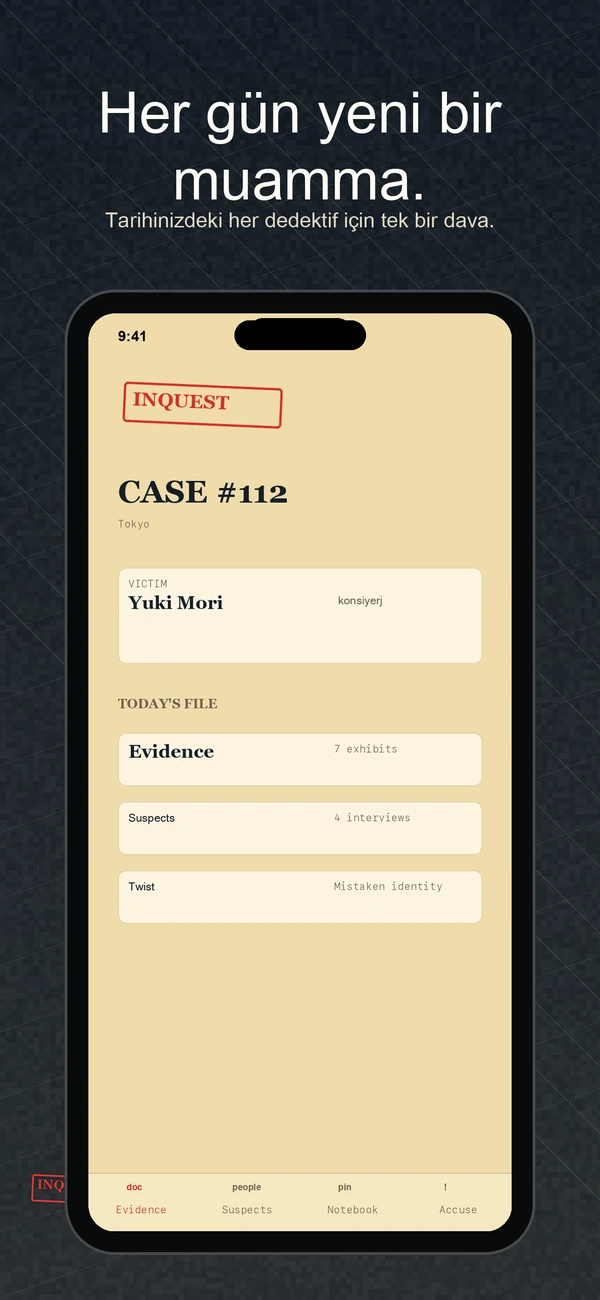 Inquest ekran görüntüsü