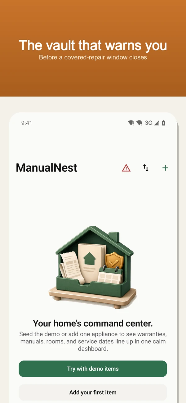 ManualNest screenshot